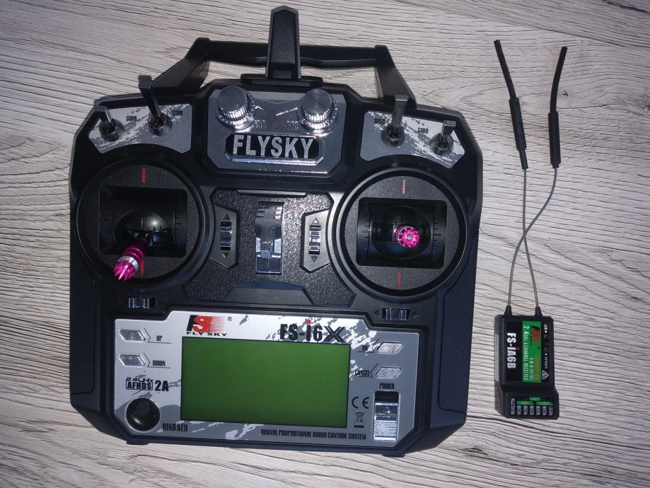 FlySky FS-i6X + FS-IA6B