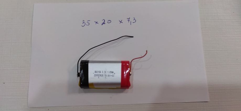 Li-ion Polymer baterija 3.7V