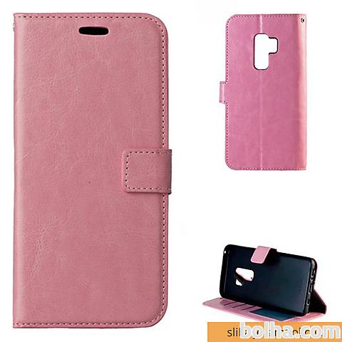 Ovitek za telefon Barvna preklopna torbica iPhone SE (2020) roza