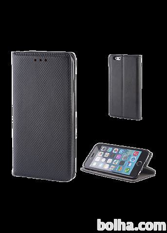 Ovitek za telefon Magnetna preklopna torbica Huawei P40 črna
