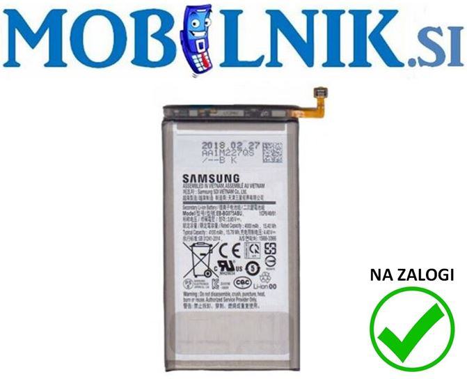 SAMSUNG Galaxy S10 Plus baterija EB-BG975ABU Galaxy S10+