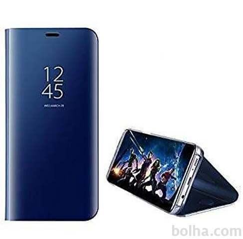 Ovitek za telefon Pametna preklopna torbica Samsung S20 ultra - modra