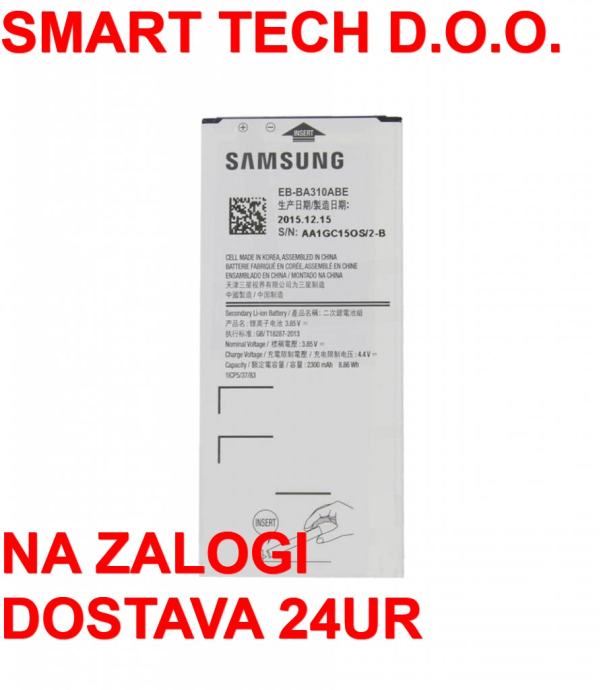Samsung A3 2016 baterija original - 12 MESEČNA GARANCIJA