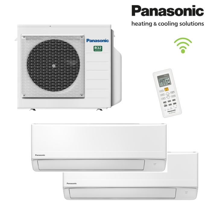 Klimatska naprava Panasonic inverter Multi Split DVOJČEK 2,5 kW: 2x CS