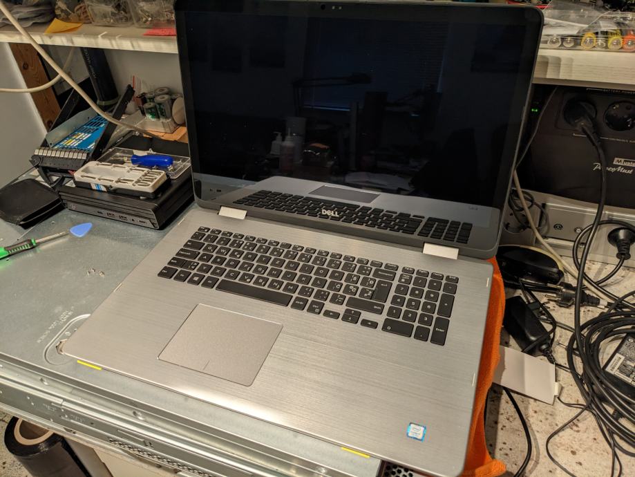 Rppnr 460.0ch03.0002 Genuine Dell Top Cover W Kb Bl 17 7773 P30e (C