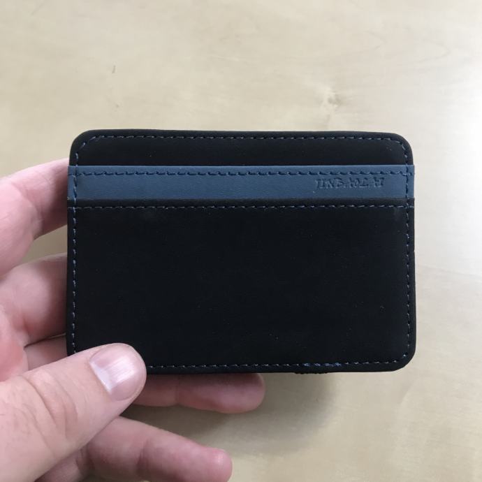 Moška denarnica (tanka, usnjena) - zapakirana (kot nova)