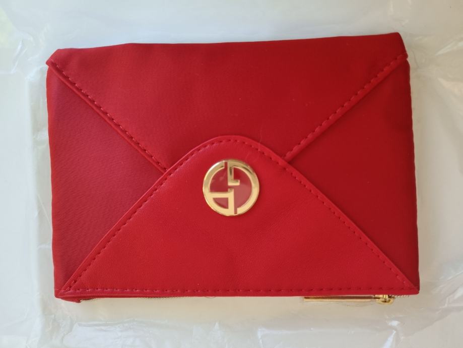Rdeča denarnica Giorgio Armani