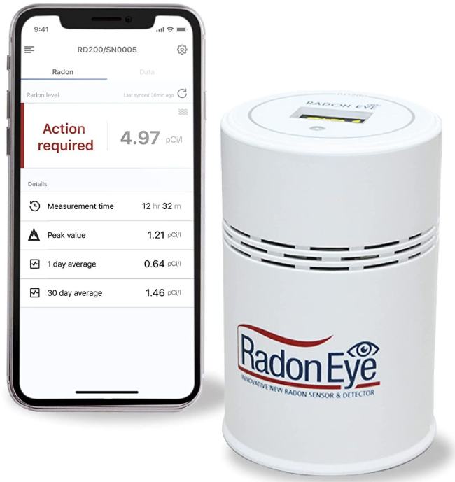 Eye Rd Detektor merilnik Radona RadonEye - RD200 - IZJEMEN!