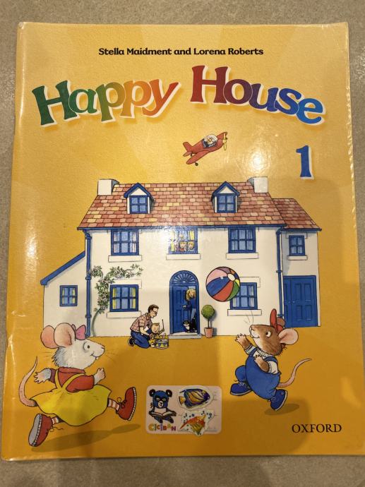 Poučna slikanica - učbenik HAPPY HOUSE 1, Oxford - Maidment, Roberts