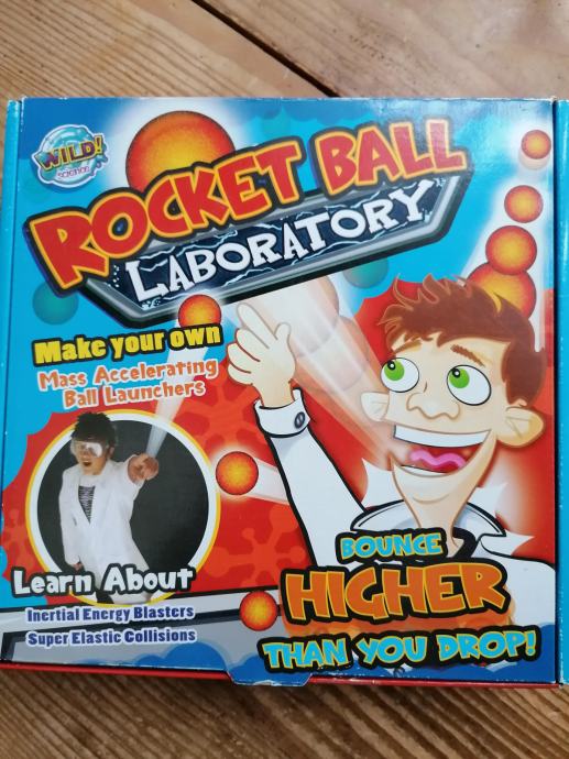 Rocket ball laboratory - igra za 8+