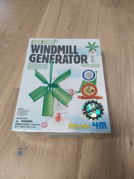 Windmill generator-green science