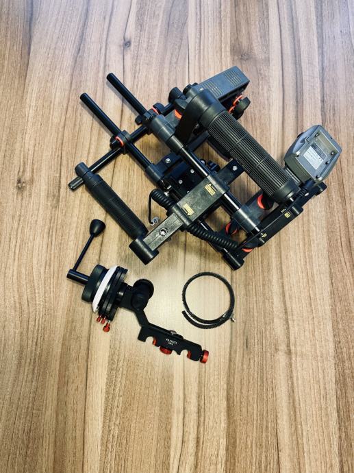 Blackmagic Pocket Cinema Camera 4K + Filmcity DSLR Shoulder Rig