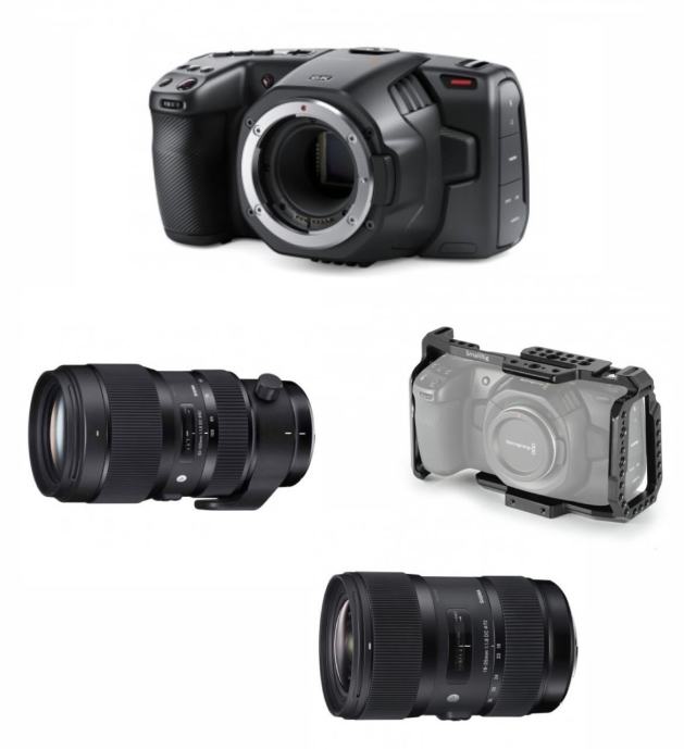 Rent a Blackmagic Design Pocket Cinema Camera 6K Pro Ready to shoot kit, Best Prices | Houston, TX