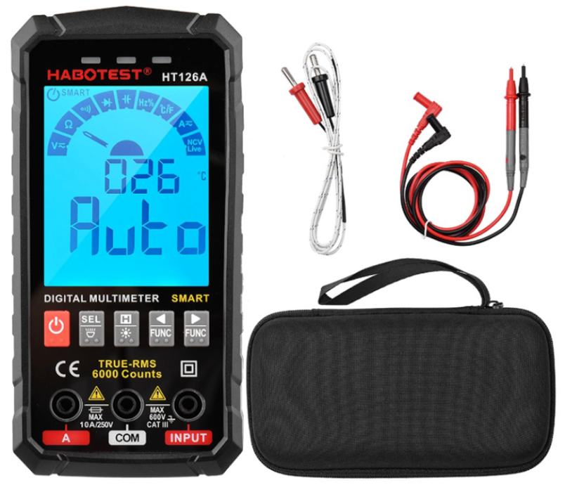 Multimeter Habotest HT126A - True RMS