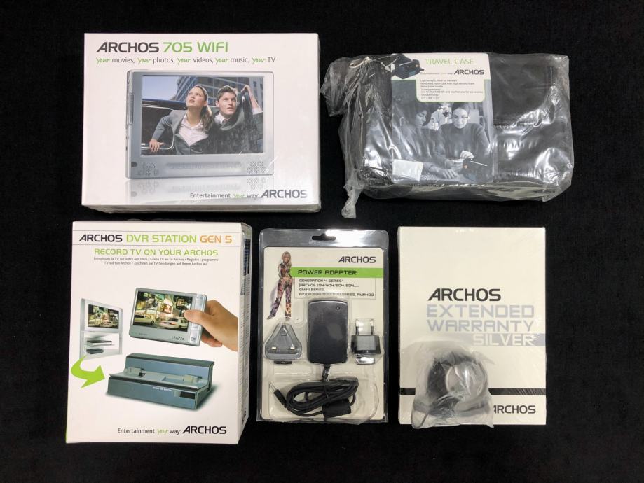 Archos 705 WiFi prenosni video predvajalnik