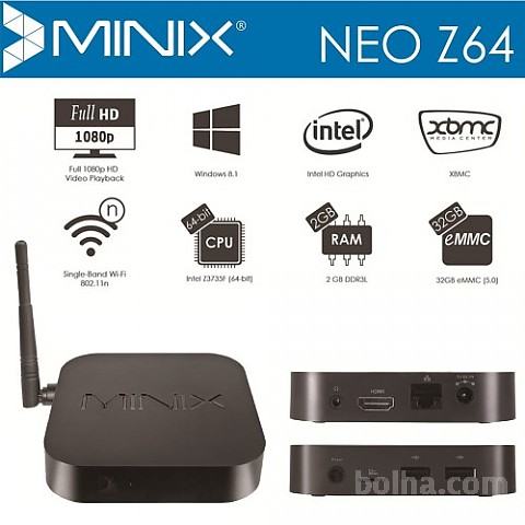 MiniX NEO Z64 Mini PC - Windows