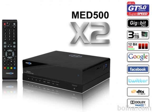 Multimedijski predvajalnik Mede8er MED500X2