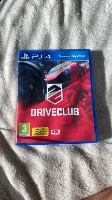 Jeu Driveclub Pour PlayStation 4 (PS4) - Bon état, Vendeur Professionnel