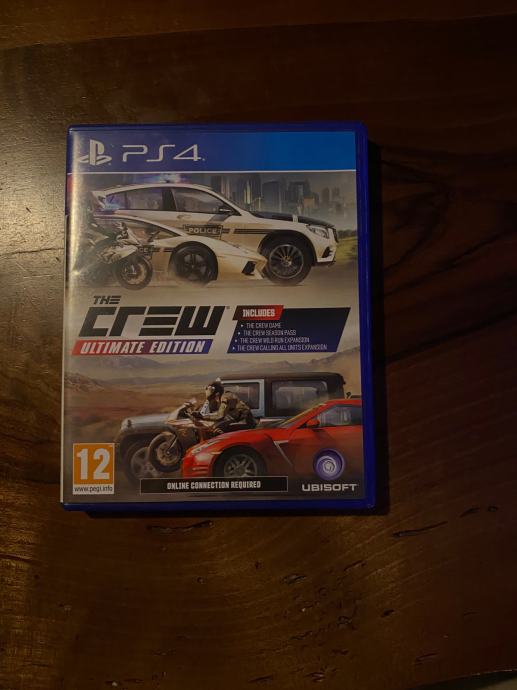PS4 igra: The crew ultimate edition.