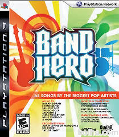 Band Hero (Playstation 3 rabljeno)