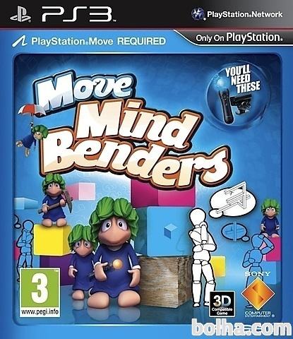 Move Mind Benders (PlayStation 3 rabljeno)
