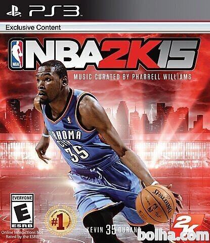 NBA 2K15 (Playstation 3 rabljeno)