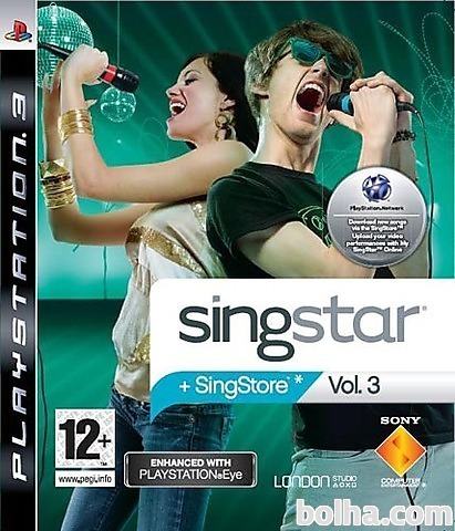 SingStar Vol. 3 (PlayStation 3 rabljeno)