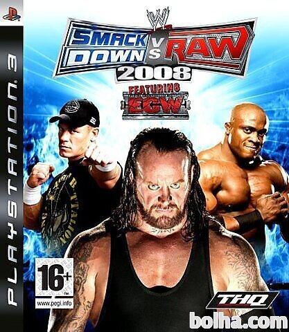 Smackdown VS Raw 2008 (Playstation 3 rabljeno)