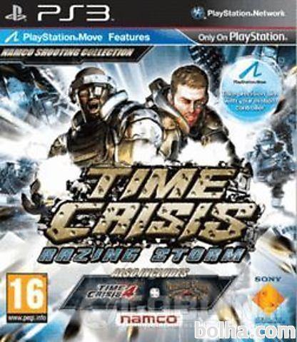 Rabljeno: Time Crisis Razing Storm Move Compatible (PlayStation 3)