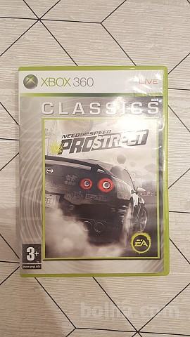 Need For Speed PRO STREET za XBOX 360