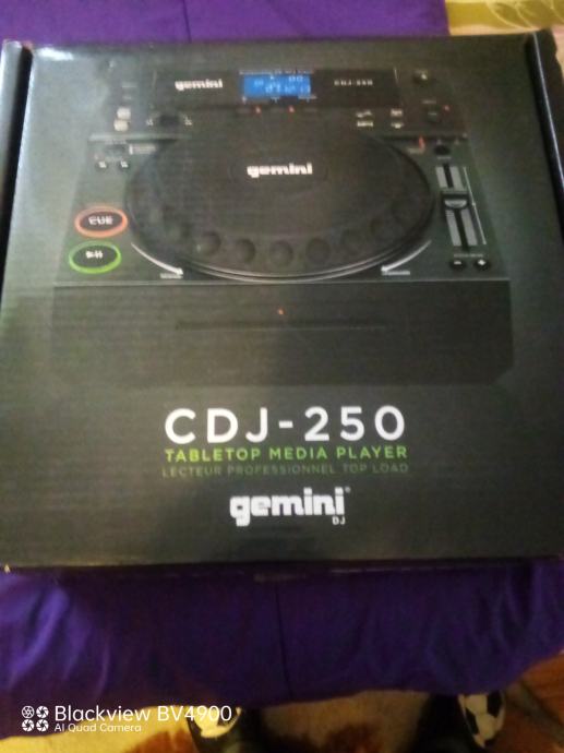 Cd Player Gemini CDJ 250