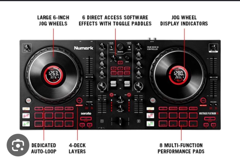 DJ mixer NumarkPlatinum FX