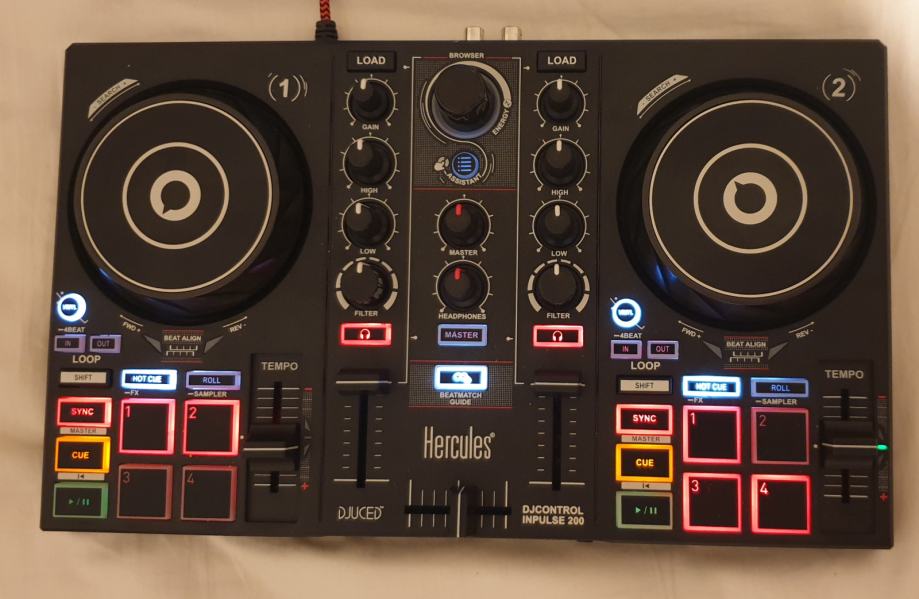 Hercules DJ controller Inpulse 200