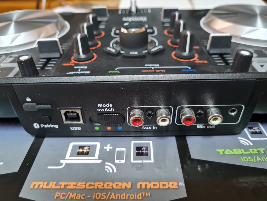 HERCULES UNIVERSAL DJ CONTROLLER, Bluetooth