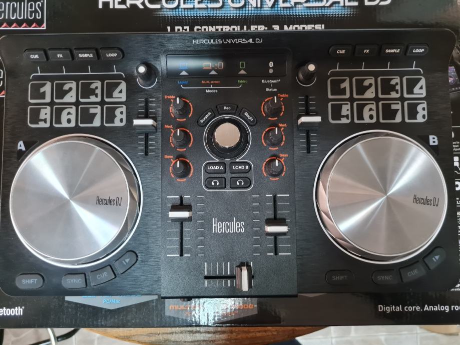 HERCULES UNIVERSAL DJ CONTROLLER, Bluetooth