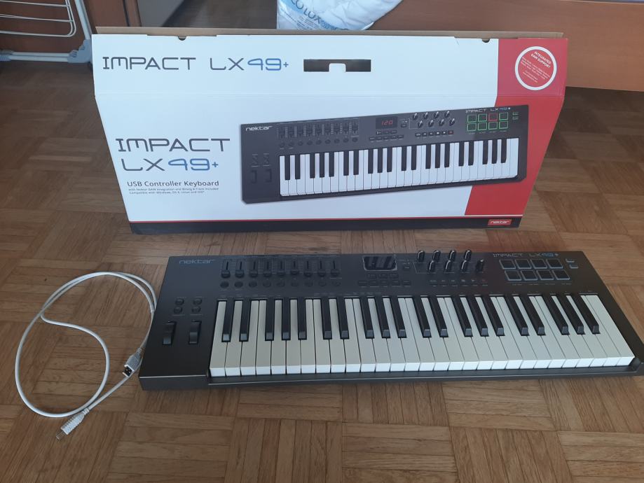 MIDI keyboard/klaviatura NEKTAR Impact  LX49-PLUS