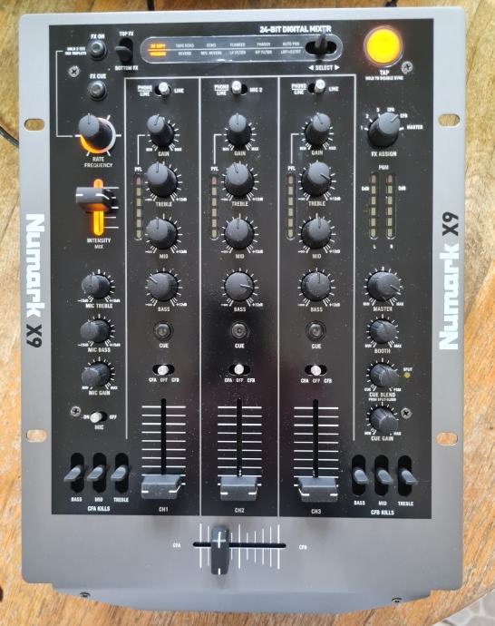 NUMARK X9, 24BIT DJ DIGITAL MIXER