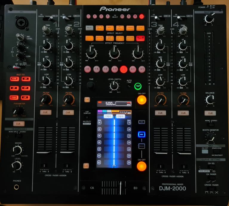 PIONEER DJM2000 NEXUS update