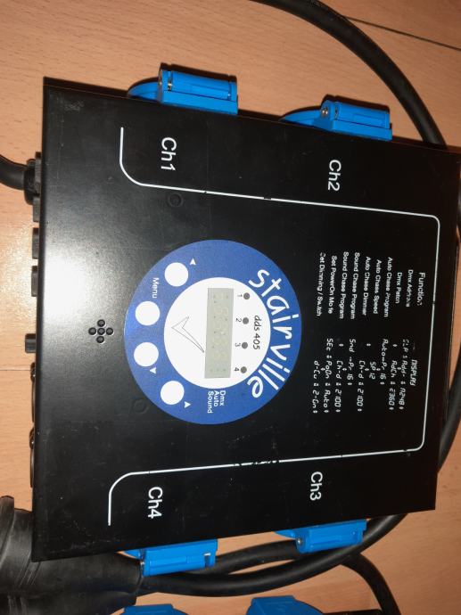 Stairville DDS-405 DMX Dimmer & Switcher DMX Dimmer & Switcher