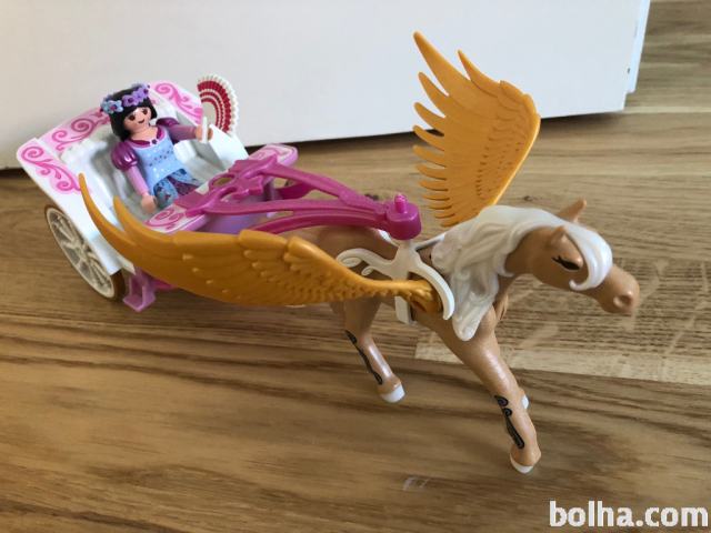 Playmobile Princeska s kočijo s Pegasom
