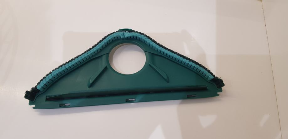 Vhbw Ersatz-Bodenplatte Für Vorwerk HD40/HD50 – Mit Borsten & Gummilippe, Für Hartböden