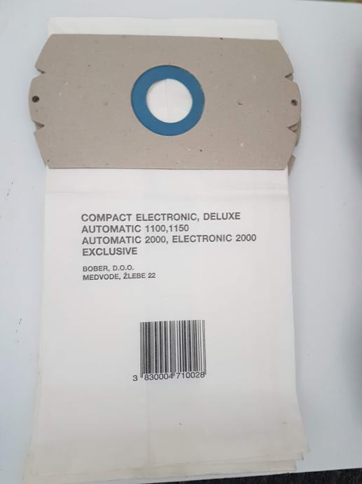 Vrečke za starejše sesalce Compact electronik,automatic 1100,1150,2000