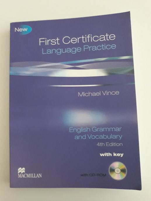 ANGLEŠČINA - vaje- FIRST CERTIFICATE Language Practice