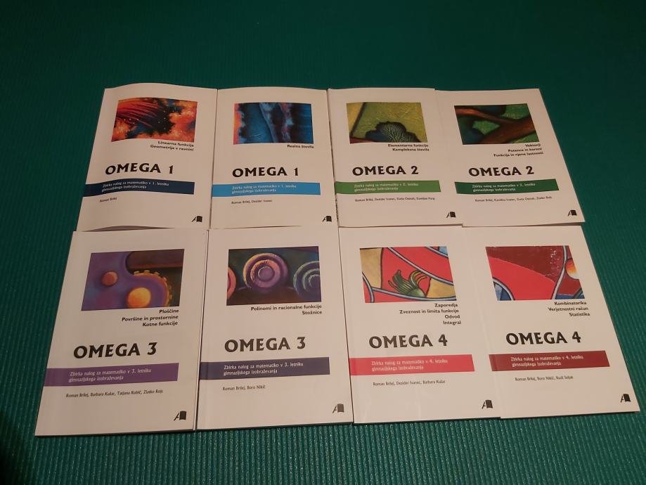 Celotna zbirka gimnazijskih nalog za matematiko OMEGA