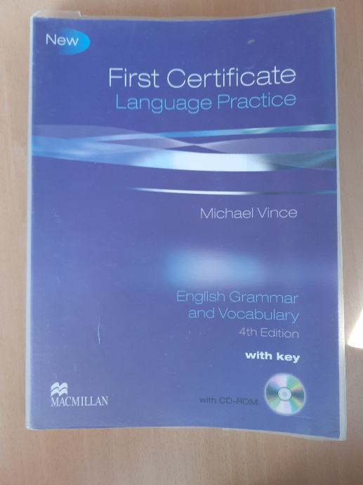 First certificate Language Practice