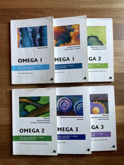 Zbirka Omega 1, 2 in 3