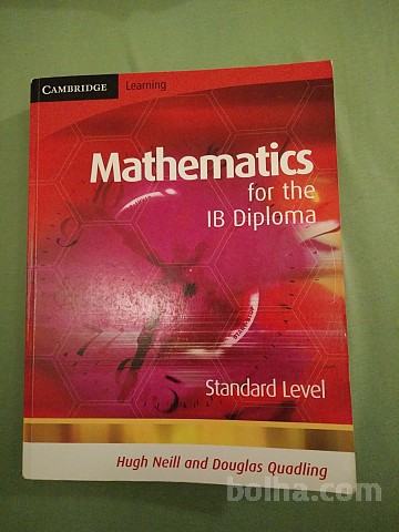 Učbenik Mathematics for the IB Diploma Standard Level