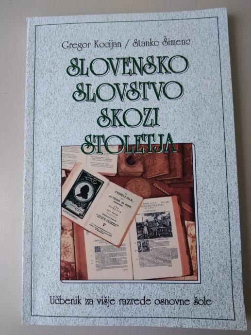 Knjiga Slovensko slovstvo skozi stoletja