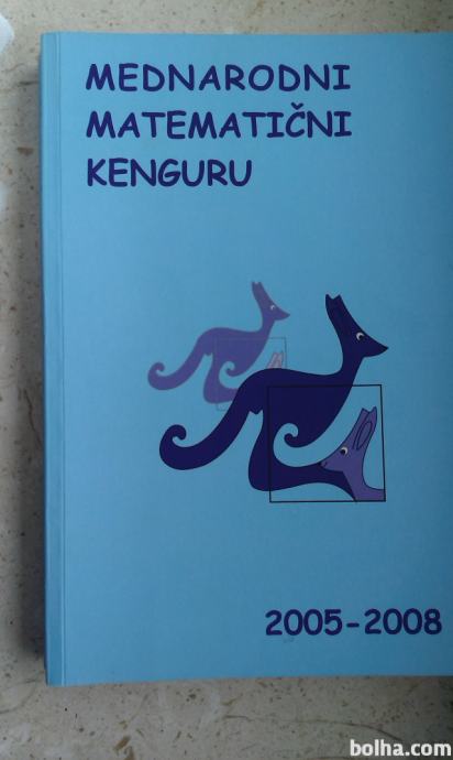 Mednarodni matematični kenguru 2005 - 2008