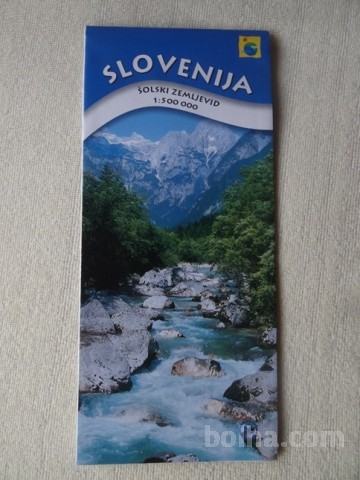 Šolski zemljevid Slovenija